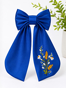 Hand Embroidered Bohochic Hairbows