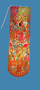 Hancrafted Radha Krishna Lamp shade