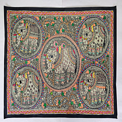 Handcrafted Madhubani Painting 