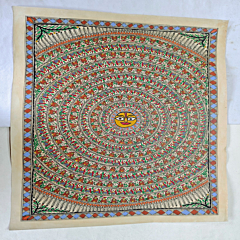 Handcrafted Mithila Painting 