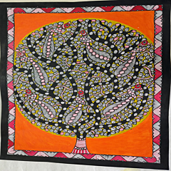 Handcrafted Mithila Painting 