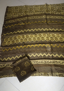chanderi silk saree