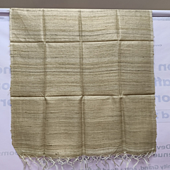 Handloom Gecha Silk Chunri I Dark Golden