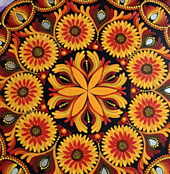 Dot Mandala Paintings 