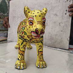 Pattachitra Tiger Figurine