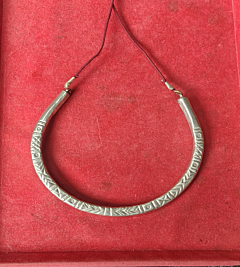 Handcrafted Solid Silver Hasli Choker