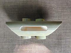 Handcrafted Bamboo Mobile Stand