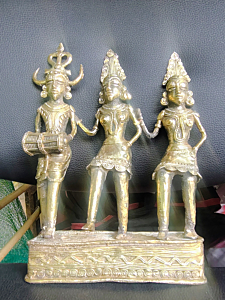 Handcrafted Mariya Dance Bastar Tribal Art | 14x18 inch