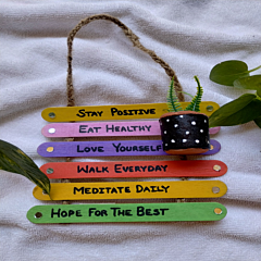 Ice Cream Sticks Wall Decor 2