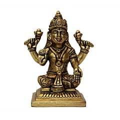 Brass Square Base Lakshmi Devi Idol KBH07191