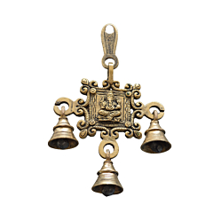 Brass Ganesh Bell Hanging KBH07529
