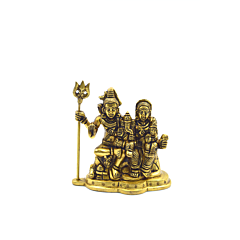 Brass Shiv Family Idol KBH07538