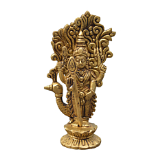 Brass Mugan Kartikeya Idol KBH07551