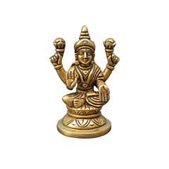 Brass Laxmi Ji Idol KBH07581