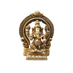 Brass Ganesha Idol KBH07583