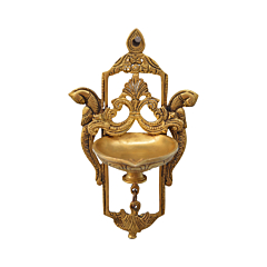 Brass Divo , Handcrafted Traditional Oil Lamp KBH07585