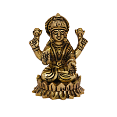 Handcrafted Laxmi Kamal Base Idol KBH07713