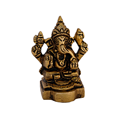 Brass Ganpati Idol KBH07733