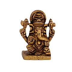 Handcrafted Mini Ganesh Idol KBH07735