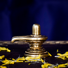 Brass Shivling 2 Inch KBH07749