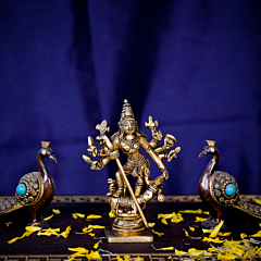 Brass Mahisasur Idol  KBH07752