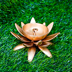 Brass Lotus Diya 3 Inch KBH07761