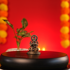 Brass Lakshmi Idol KBH09693