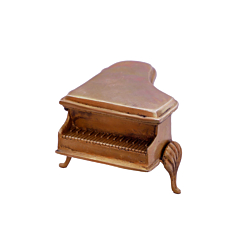 Brass Piano Model Showpiece KBH06842