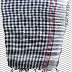 KHADI GAMCHA | BLACK