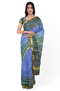 Single Ikat Patola Silk Saree