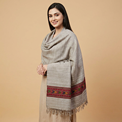 Handwoven Kullu Woollen Stole