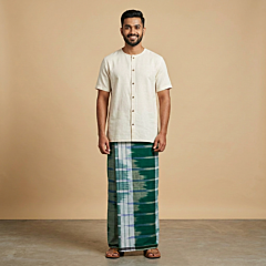Green Cotton Lungi