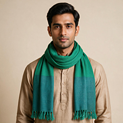 Green Woollen Muffler