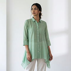 Handloom tunic for girls