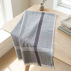 Handloom Terry Cotton Towel | Grey