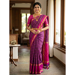 BLOUSE OF THE SAREE SHOWN