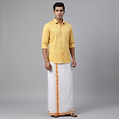 Handloom Cotton Dhoti for Men