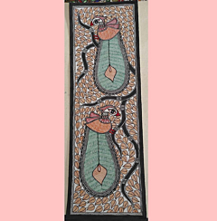 Authentic Hand-Painted Madhubani Artwork