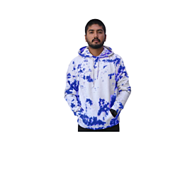 Unisex Tie-Dye Hooded Sweatshirt - Full Sleeve