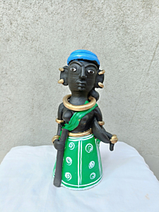 Terracotta Dancing Lady Figurine | Handicraft