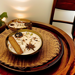 Big Urli Candle - Handcrafted with Cinnamon Kesar Cardamom Ginger Lemon