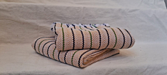 Cotton Bath Towels with Beautiful Stripe Design-Yellow