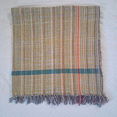 Cotton Towel Desi Handloom-Yellow