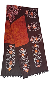 Pure Cotton Hand Batik Dupatta Stole
