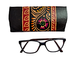 Handcrafted Leather Spectacle Case | 15x8x7 cm