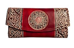 Genuine Leather Shantiniketan Clutch Purse