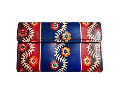 Genuine  Leather Shantiniketan Clutch Bag purse
