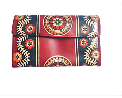 Genuine  Leather Shantiniketan Clutch Bag purse