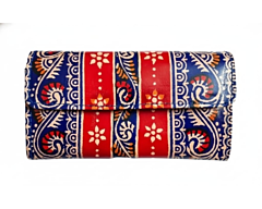 Genuine  Leather Shantiniketan Clutch Bag purse