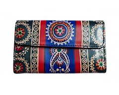 Genuine  Leather Shantiniketan Clutch Bag purse